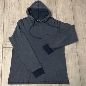 Billabong Men's Navy Hooded Sweatshirt